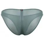91264 Microfiber Mesh Bikini Color Green Size M - Image 5