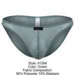 91264 Microfiber Mesh Bikini Color Green Size M - Image 7
