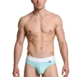 91268 Microfiber Mesh Thongs Color Seawater Size L