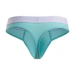 91268 Microfiber Mesh Thongs Color Seawater Size XL - Image 6