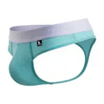 91268 Microfiber Mesh Thongs Color Seawater Size XL - Image 7