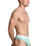 91268 Microfiber Mesh Thongs Color Seawater Size XL - Image 3