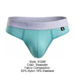 91268 Microfiber Mesh Thongs Color Seawater Size XL - Image 8
