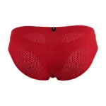 91270 Microfiber Mesh Briefs Color Red Size XL - Image 6