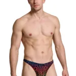 91284 Printed Microfiber Thongs Color Labyrinth Size L
