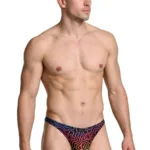 91284 Printed Microfiber Thongs Color Labyrinth Size M - Image 3