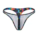 91284 Printed Microfiber Thongs Color Mushroom Size M - Image 6