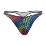 91284 Printed Microfiber Thongs Color Paw print Size XL - Image 5
