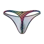91284 Printed Microfiber Thongs Color Paw print Size XL - Image 6