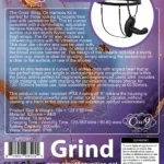 Cloud 9 Grind Insertable Vibe Suction Cup and Harness - Black