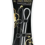 Cloud 9 Pro Sensual XL Cock Ring 2-Pack - Black/white