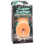 The Super Sucker - Cum Dumpster - Boy Butt Ultraskyn Masturbator Vanilla