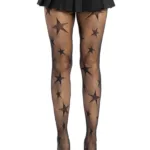 Star Net Tights - Os - Black