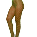 Pantyhose Fence Net - Os - Neon Lime