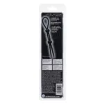Alpha Liquid Silicone Dual Lasso - Black