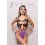 Take Me There Ombre Cut-Out Teddy - Os - Black/purple