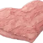 Alternative view of Liberator Heart Wedge Fur – Rose – Regular