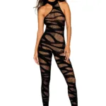 Bodystocking - One Size - Black - Style DG-0470BLKOS