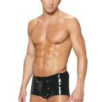 Elegant Moments - Men's vinyl shorts - Black - L