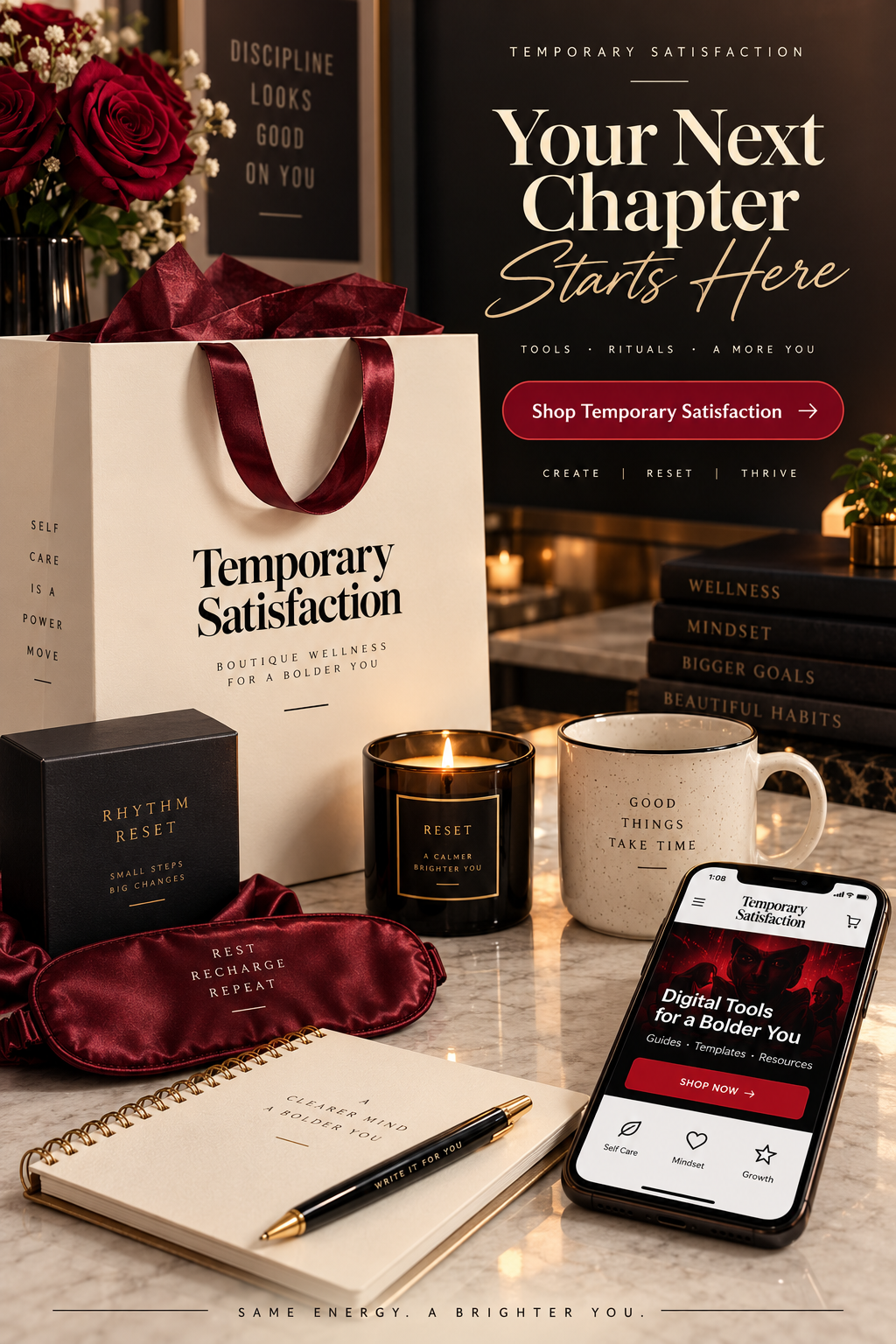 Rhythm Reset customer guide from Temporary Satisfaction