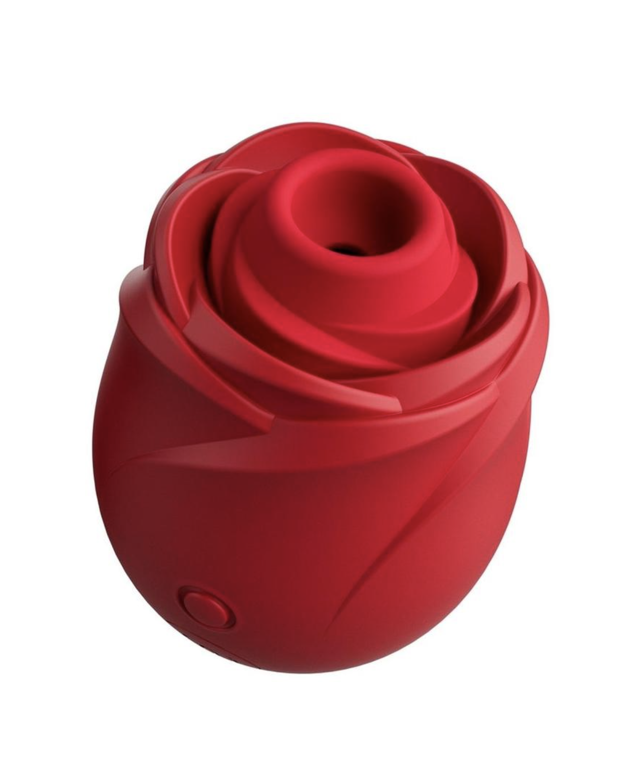 Womanizer Rose Rechargeable Silicone Air Pulse Clitoral Vibrator - Red/Gold - Image 4